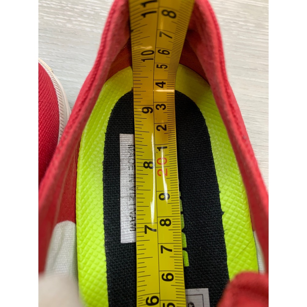 Converse Chuck Taylor All Star II Red Low Top Sneakers Women's 8 Comfort Shoes - Picture 9 of 12